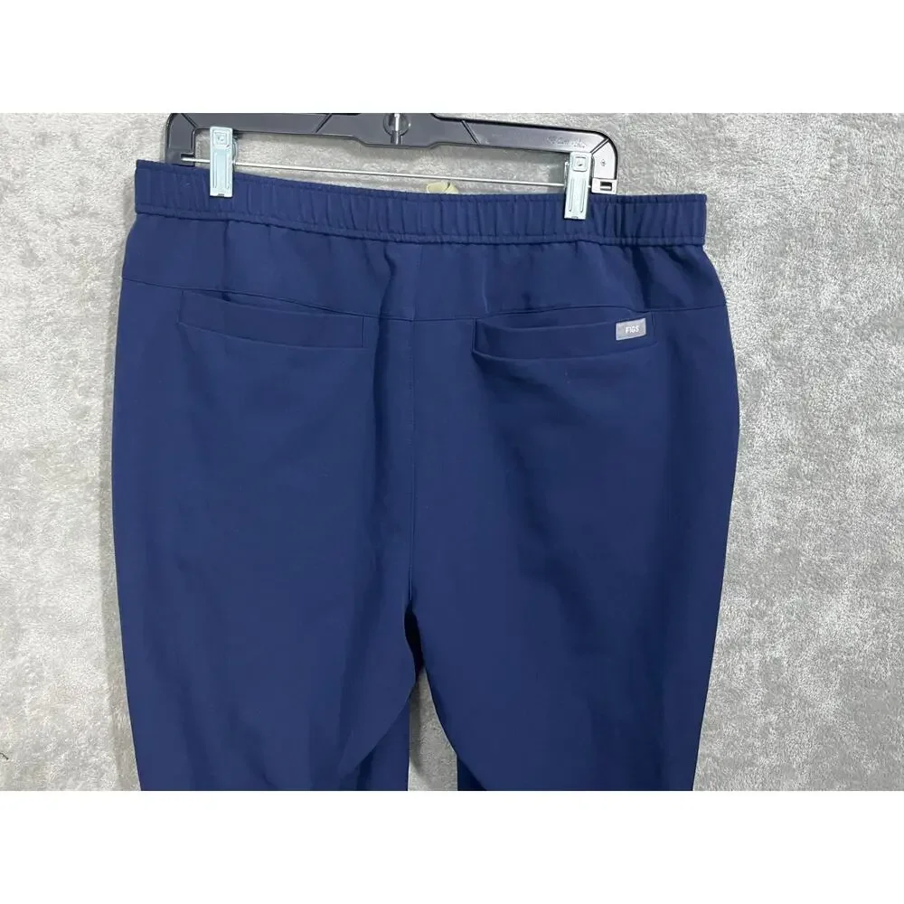 Figs Tech Collection Jogger Scrubs XL Navy Nurse Uniform